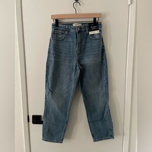 Abercrombie & Fitch The Mom High Rise Jeans - Curve Love 27S NWT